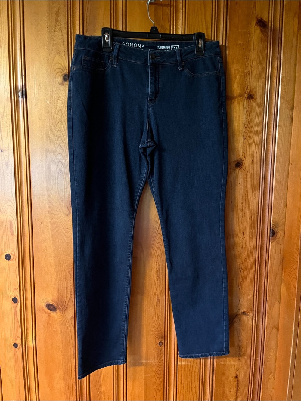 SONOMA Women's Navy Slim Straight Jeans